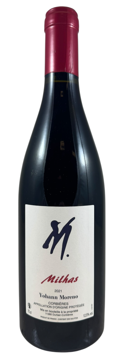 Domaine Yohann Moreno - Vin de France (Languedoc) - Milhas - 2021 - Rouge